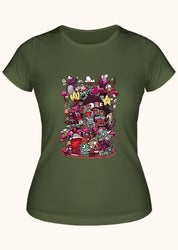 Illustrated Deliriums, Kadın Tişört