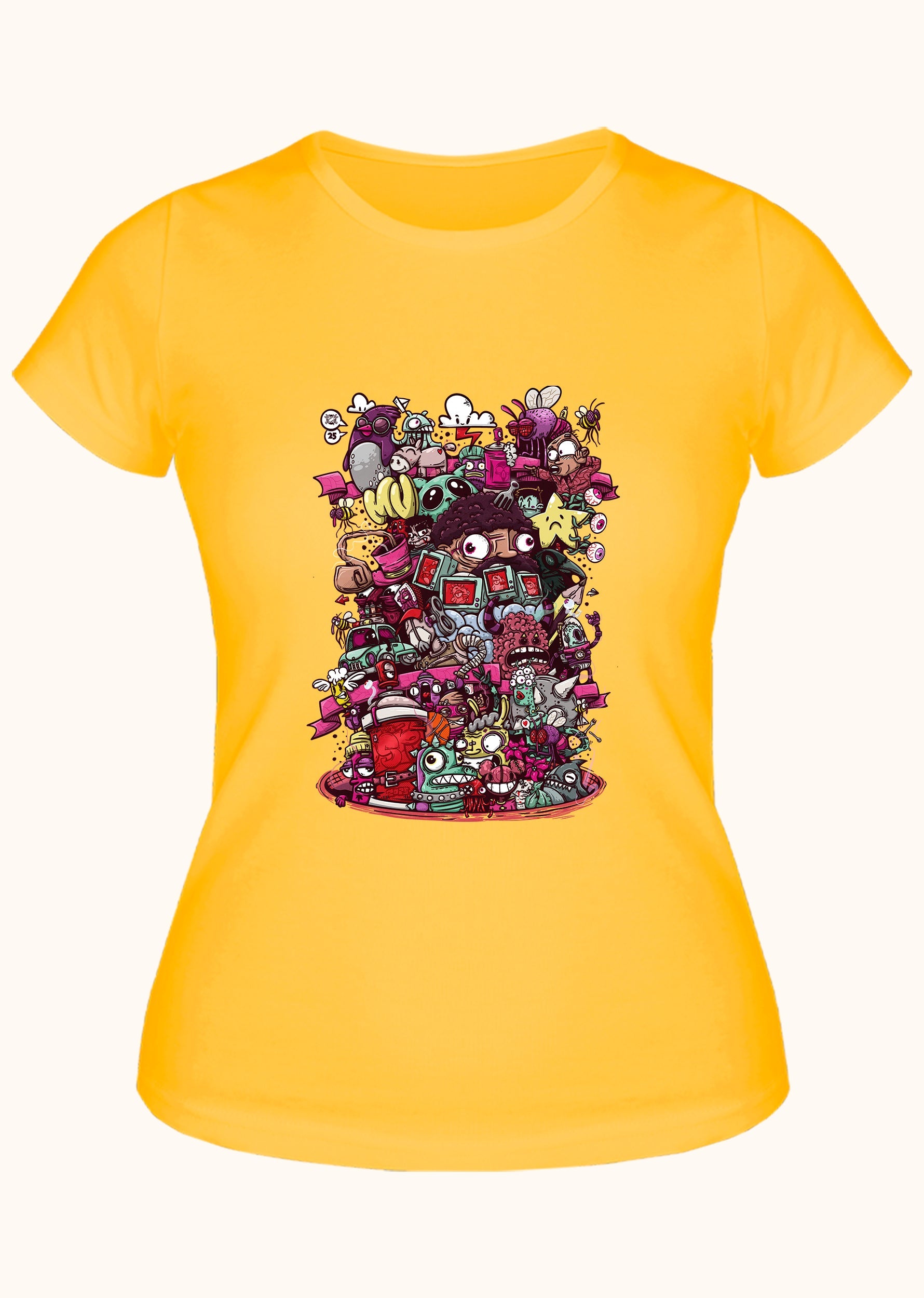 Illustrated Deliriums, Kadın Tişört