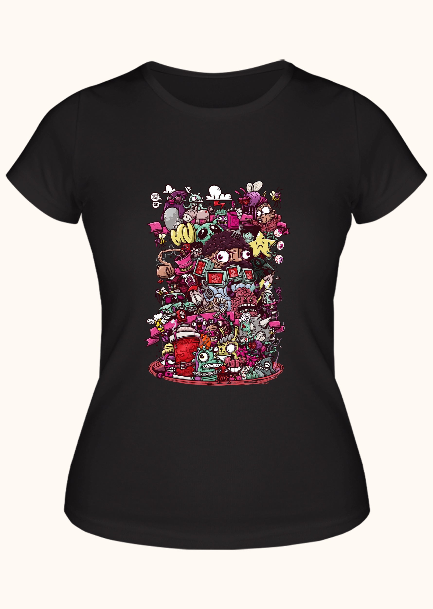 Illustrated Deliriums, Kadın Tişört