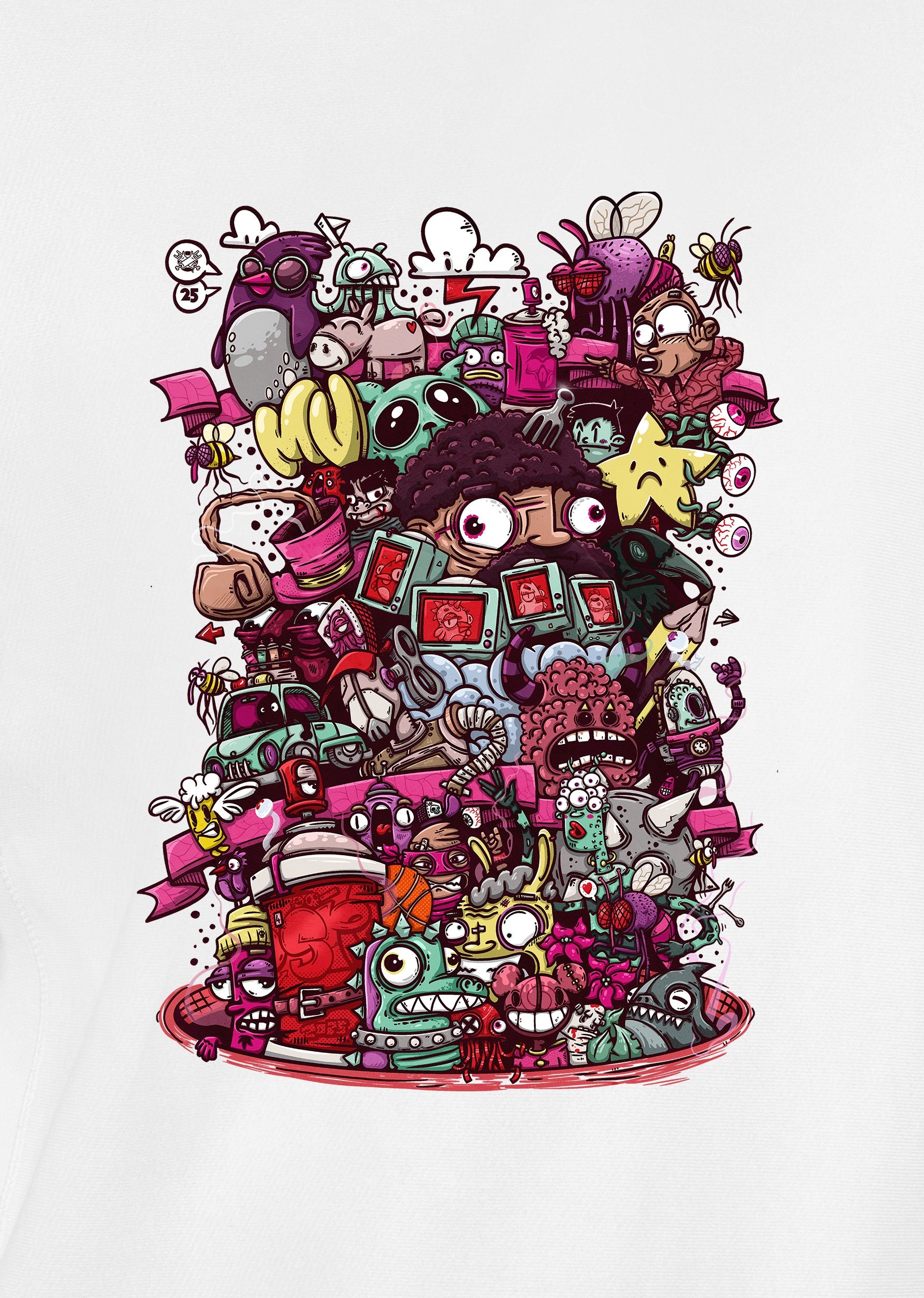 Illustrated Deliriums, Sweatshirt