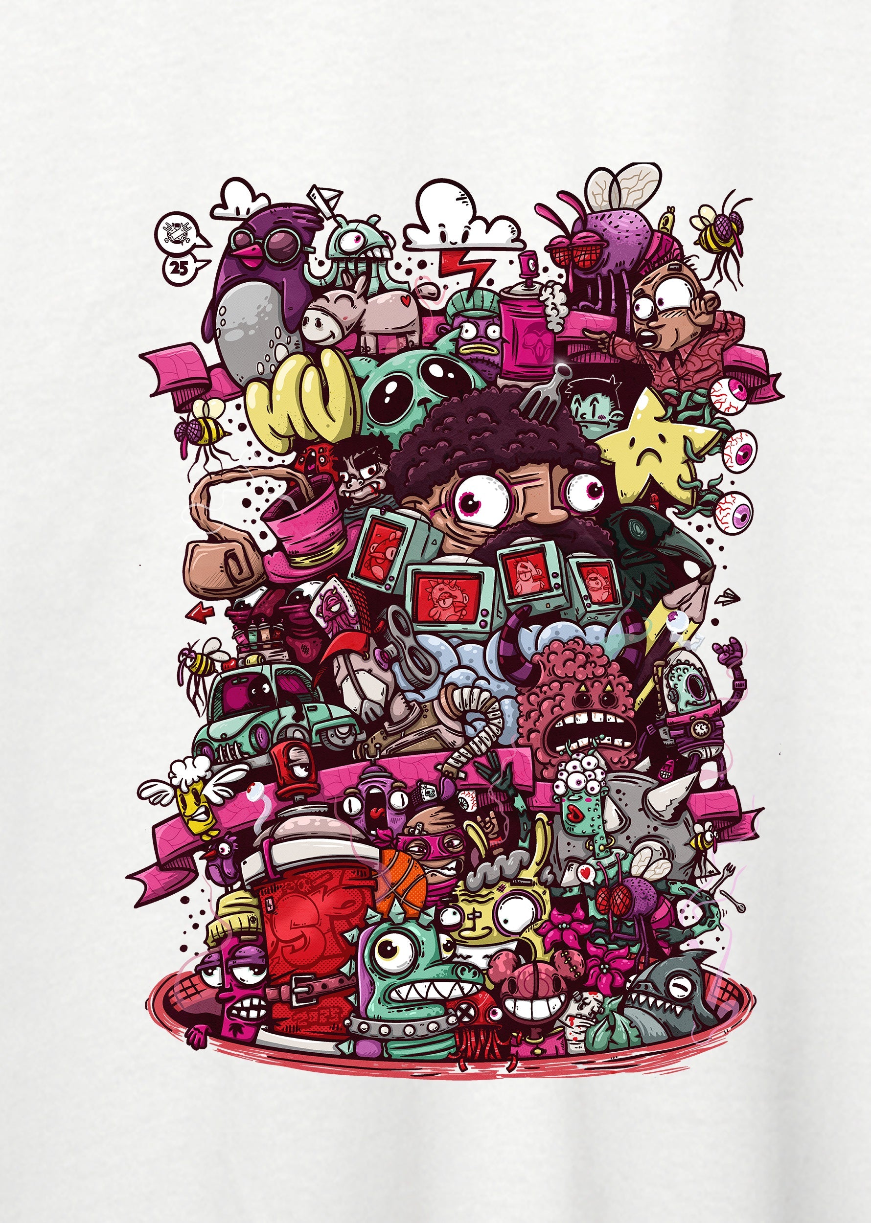 Illustrated Deliriums, Oversize Tişört