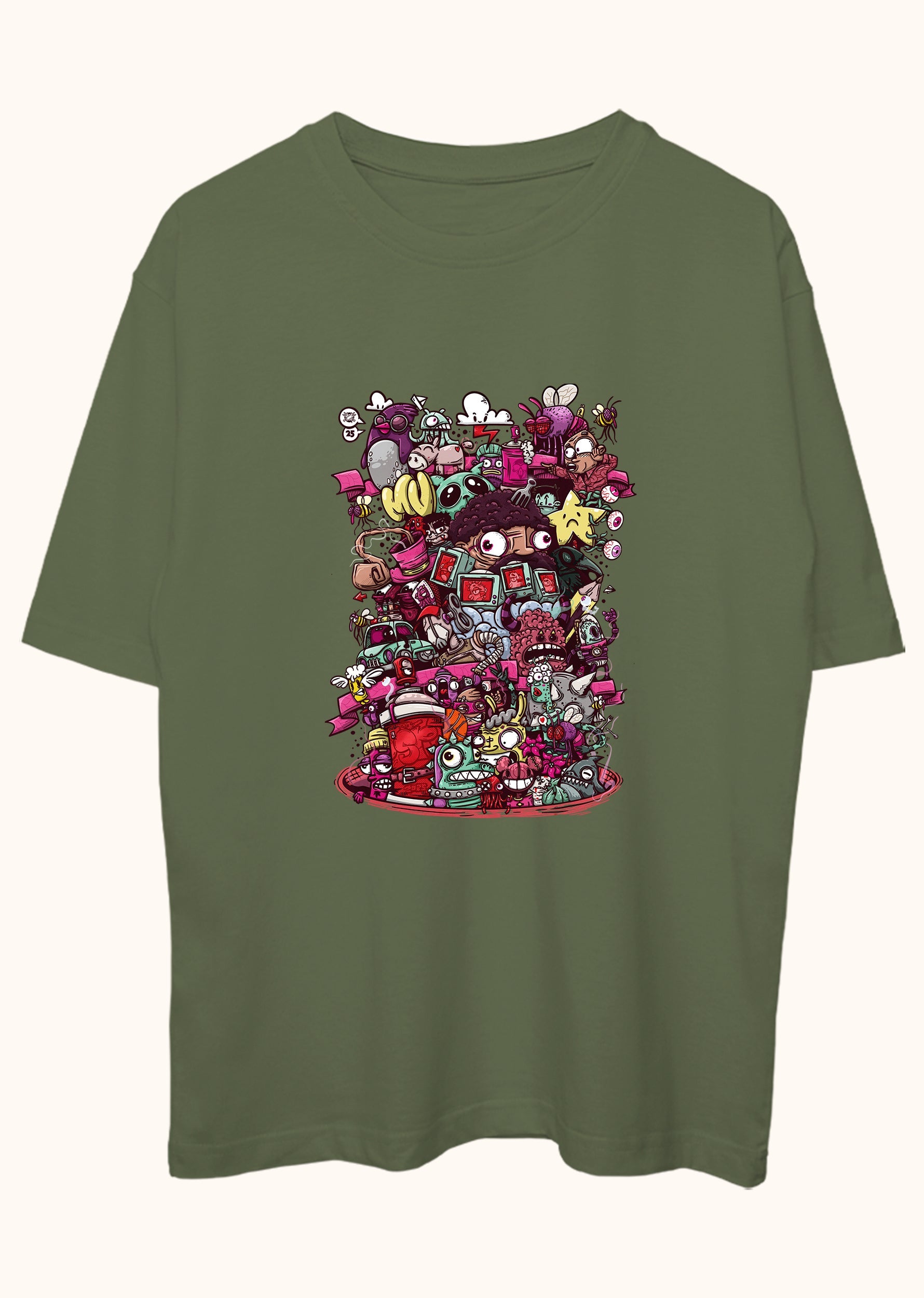 Illustrated Deliriums, Oversize Tişört