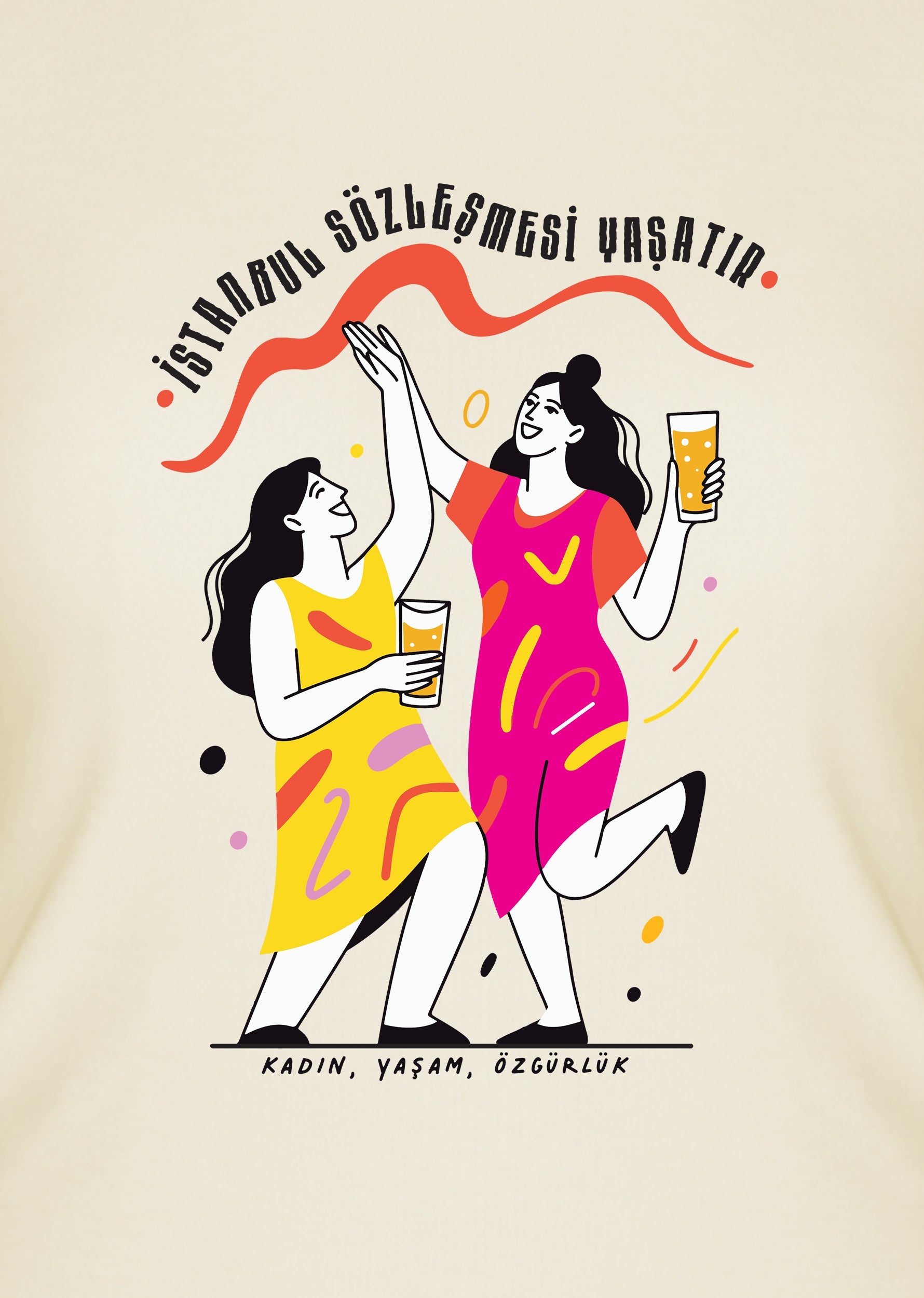 İstanbul Sözleşmesi Yaşatır II, Kadın Tişört