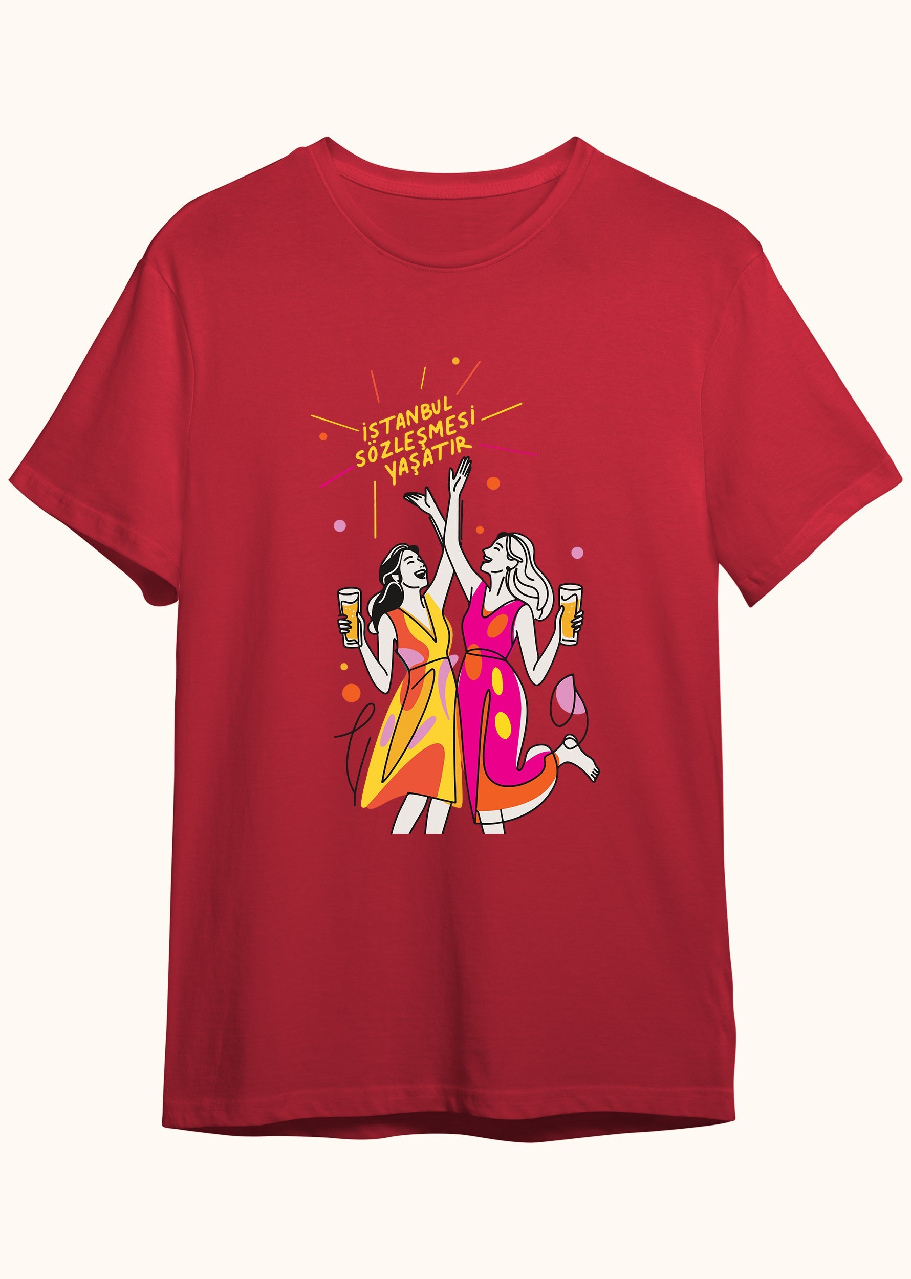 İstanbul Sözleşmesi Yaşatır, Erkek Tişört