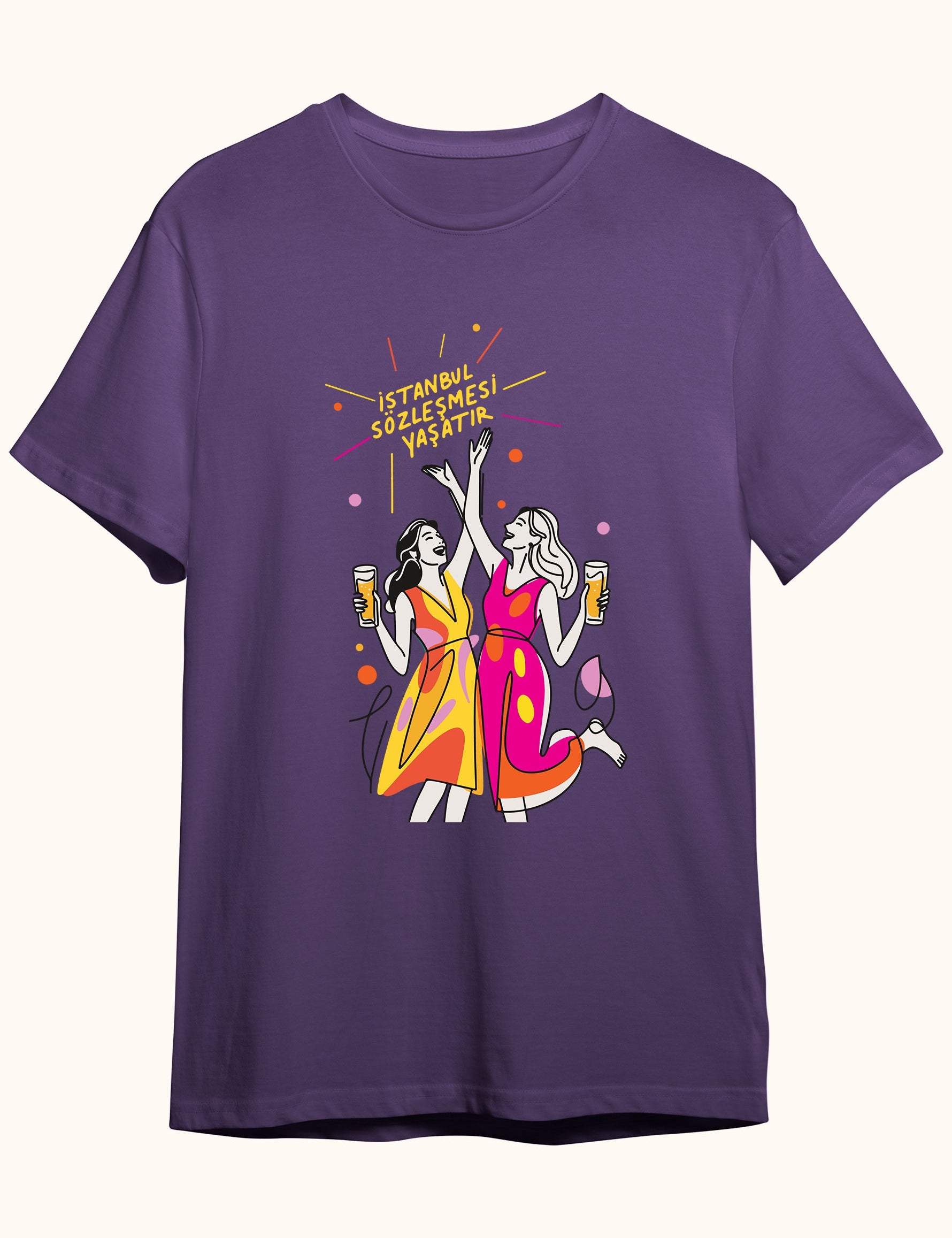 İstanbul Sözleşmesi Yaşatır, Erkek Tişört