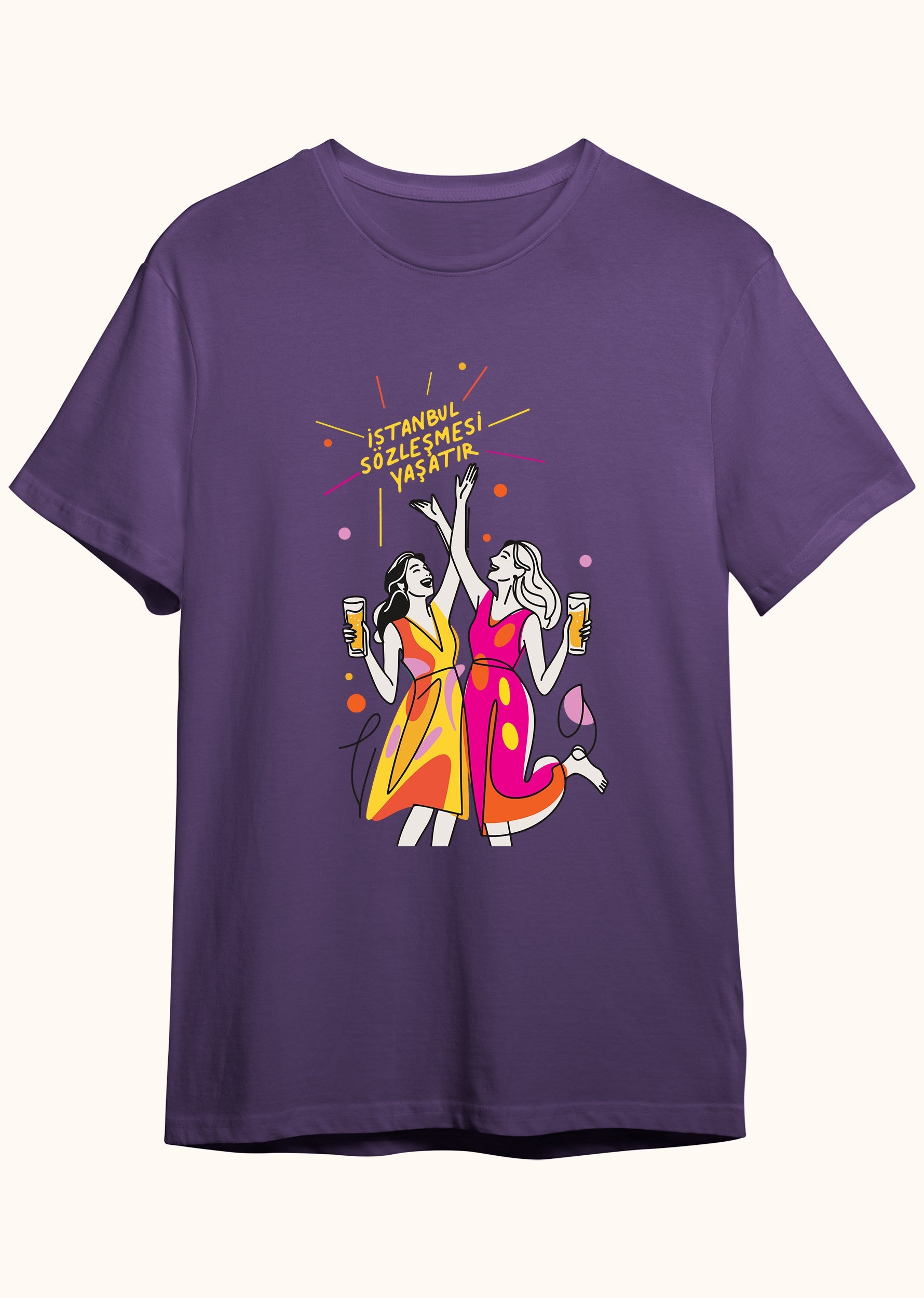 İstanbul Sözleşmesi Yaşatır, Erkek Tişört