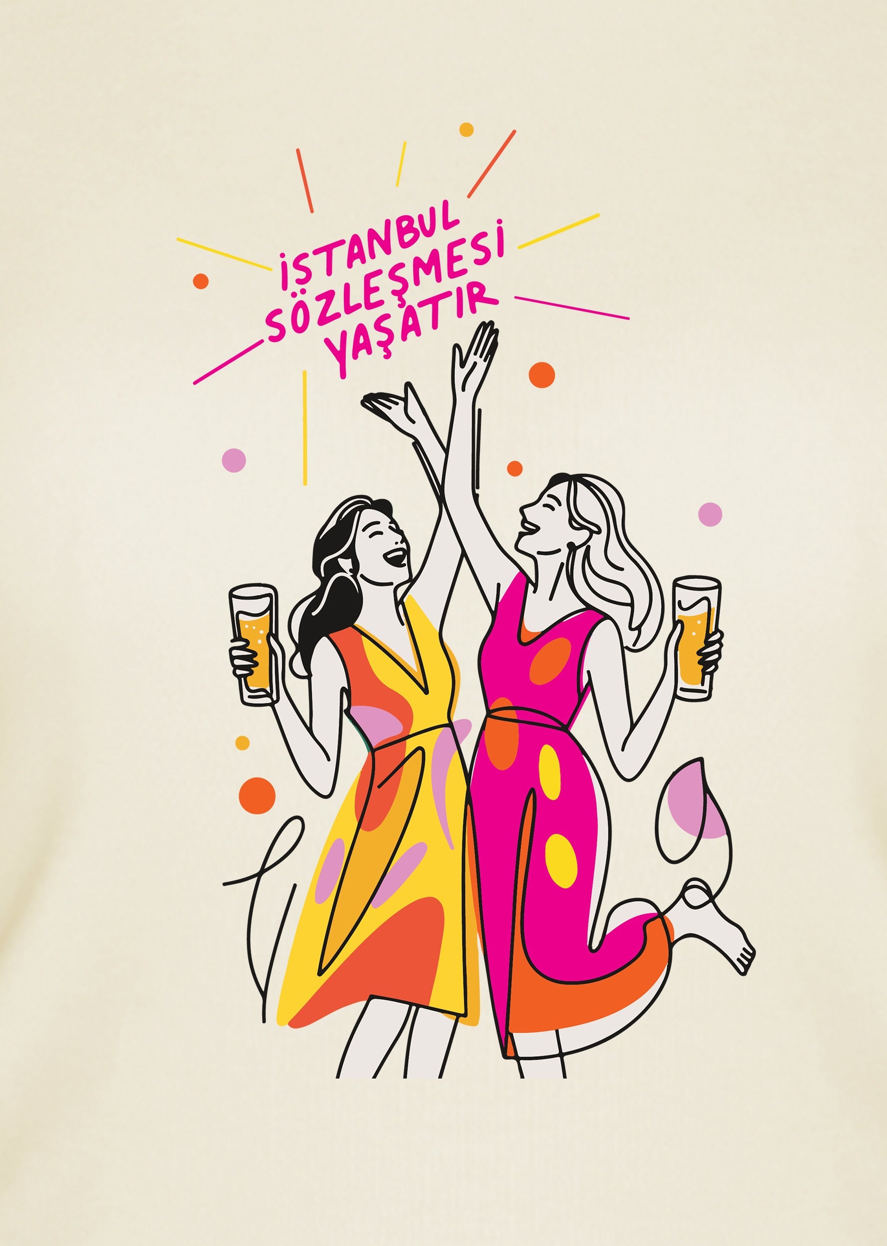 İstanbul Sözleşmesi Yaşatır, Kadın Tişört