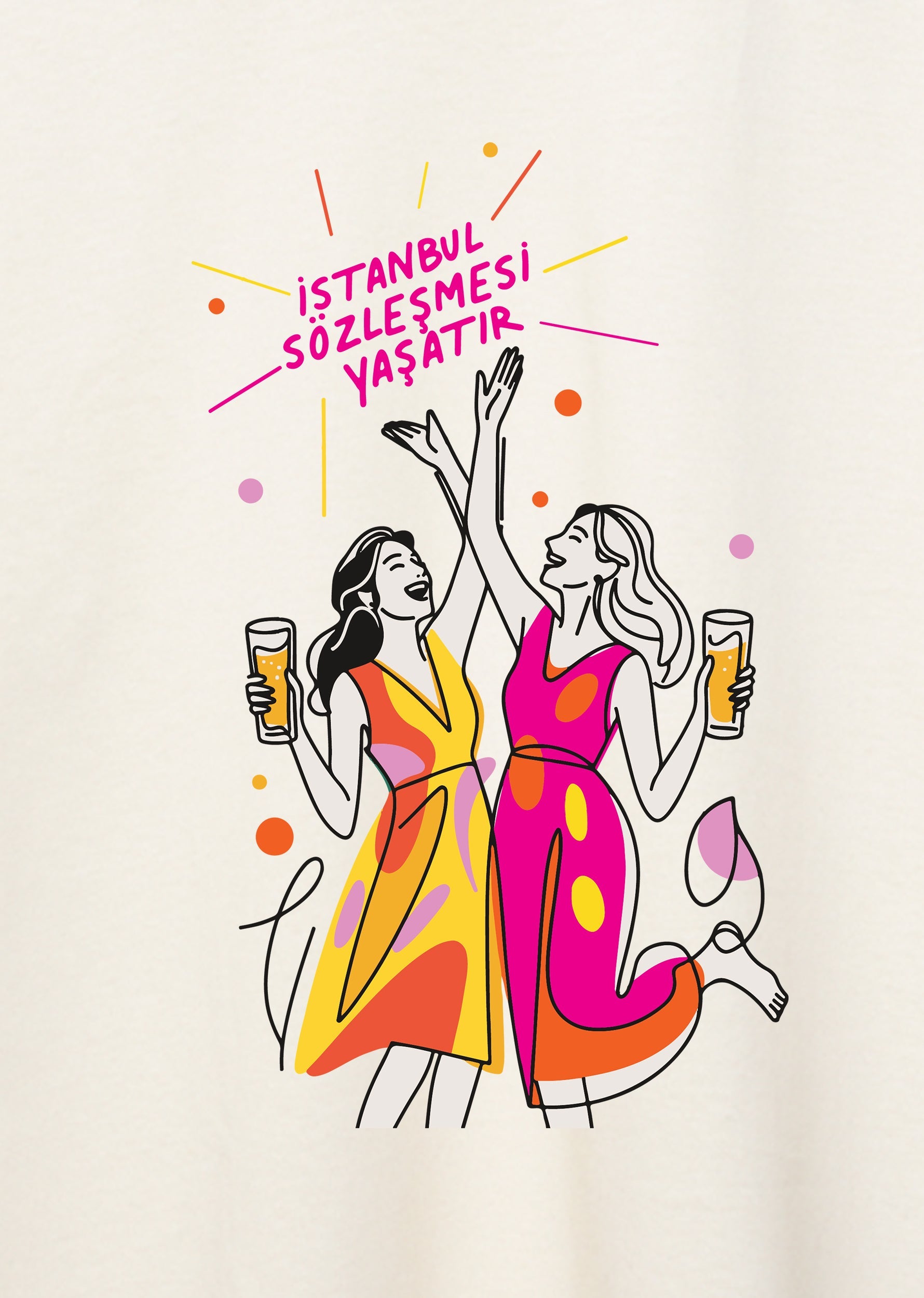 İstanbul Sözleşmesi Yaşatır, Oversize Tişört