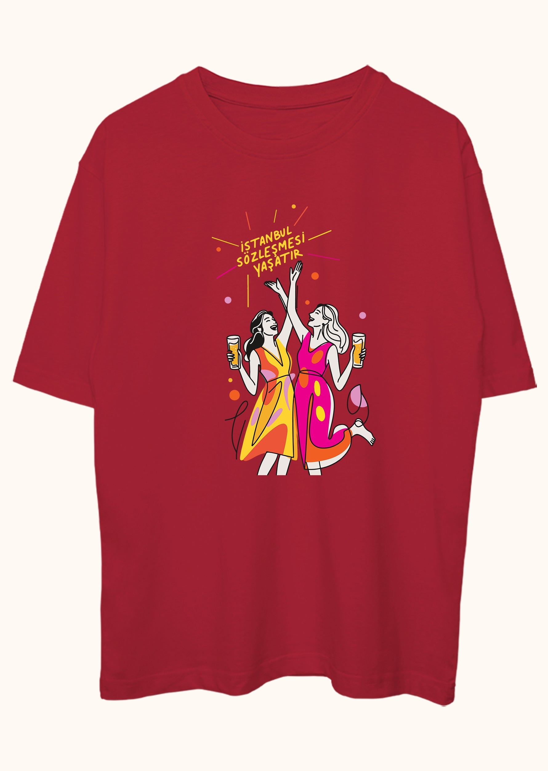 İstanbul Sözleşmesi Yaşatır, Oversize Tişört