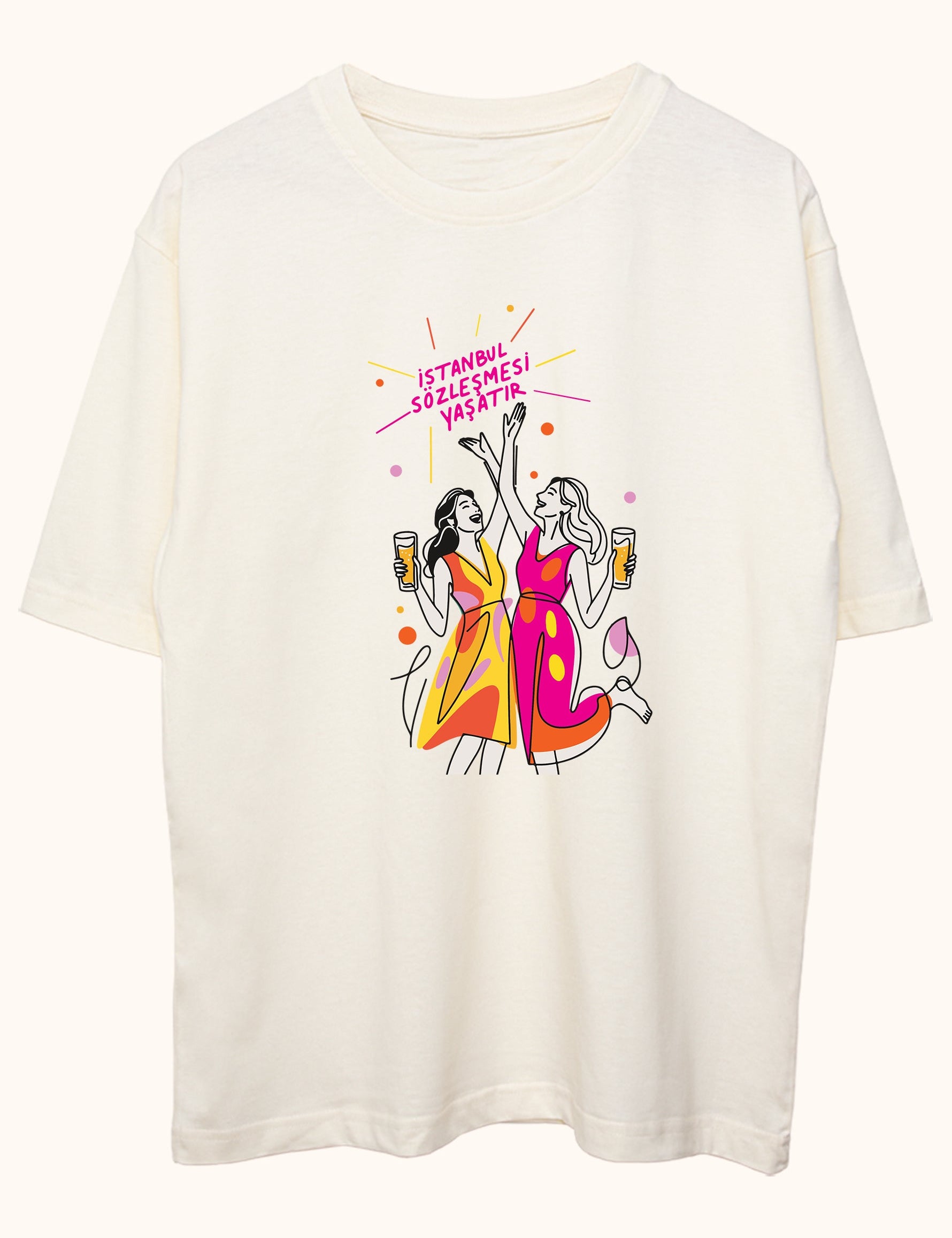 İstanbul Sözleşmesi Yaşatır, Oversize Tişört