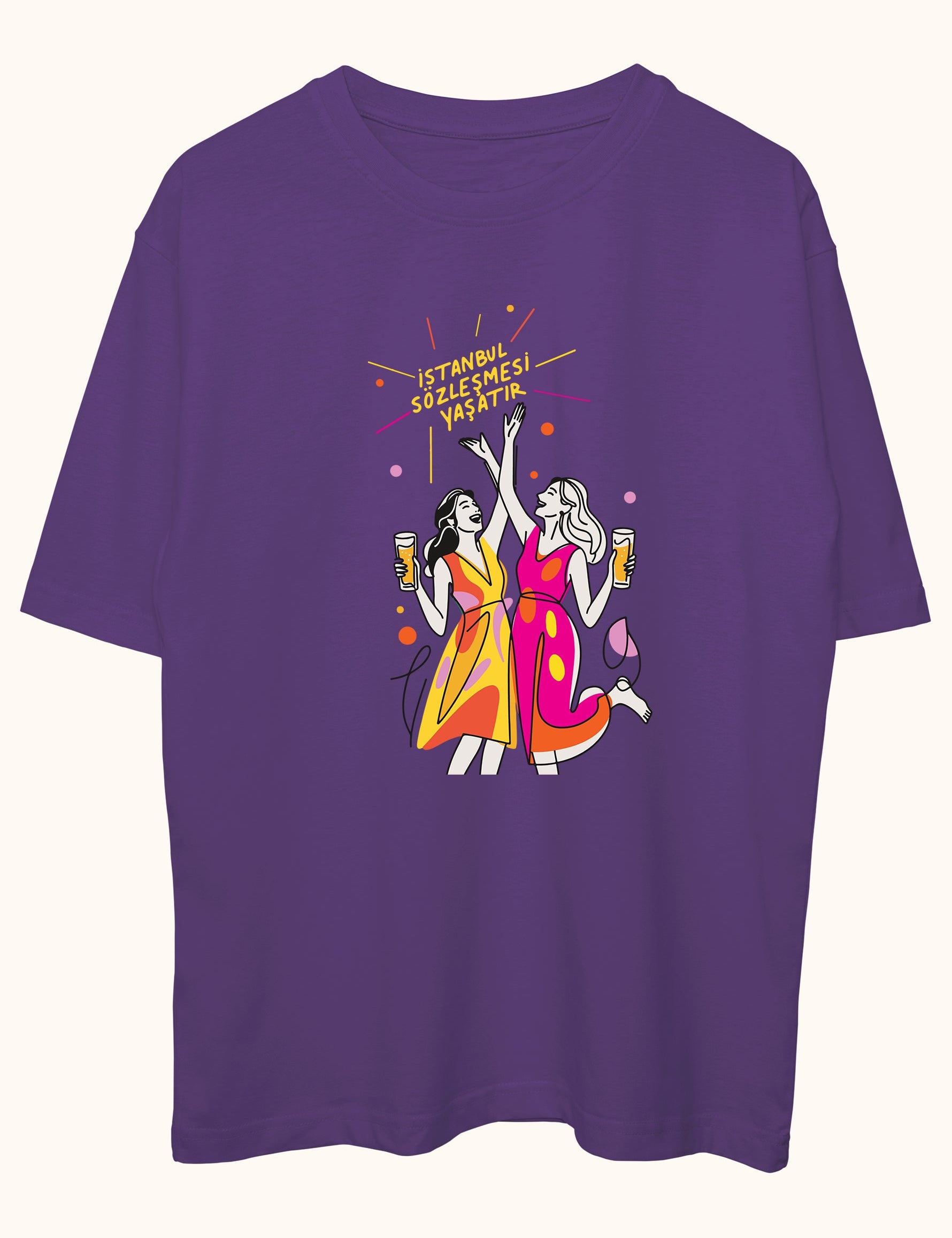 İstanbul Sözleşmesi Yaşatır, Oversize Tişört