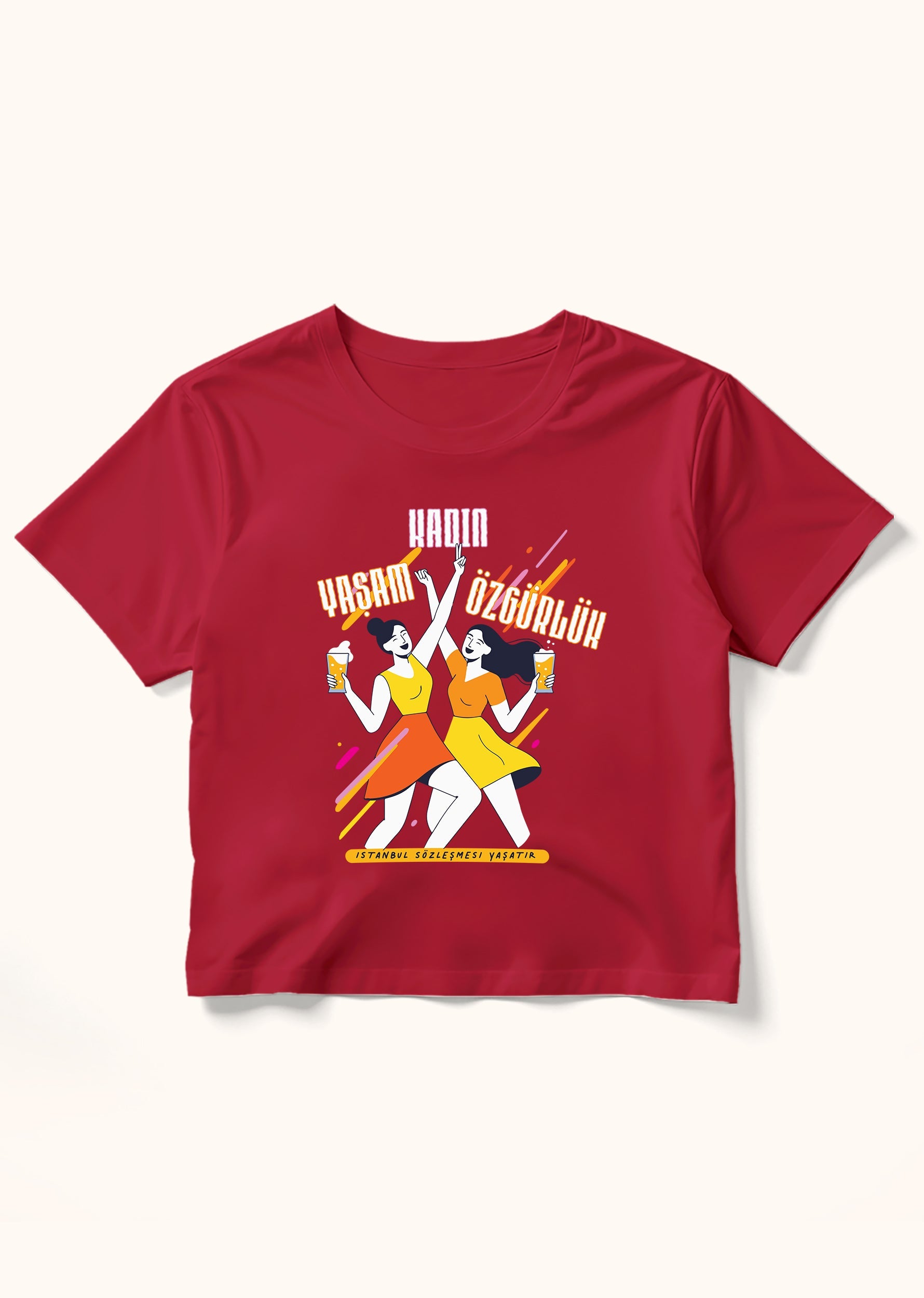 Kadın, yaşam, özgürlük!, Crop Tişört