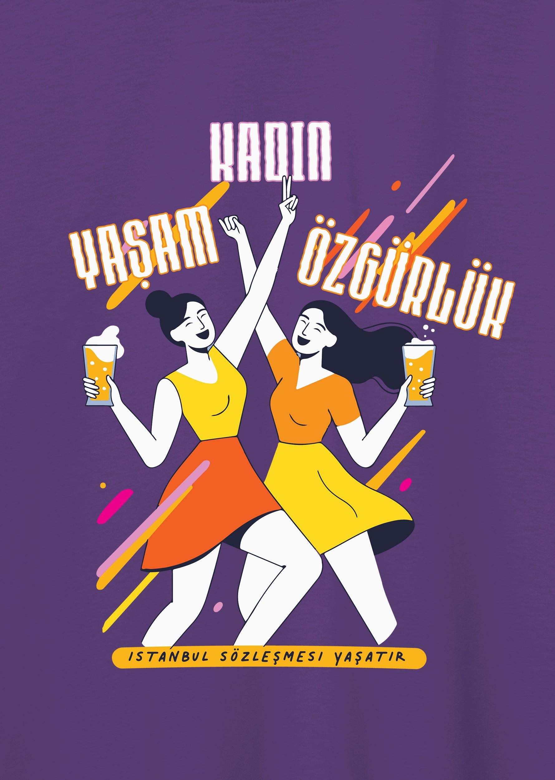 Kadın, yaşam, özgürlük!, Oversize Tişört