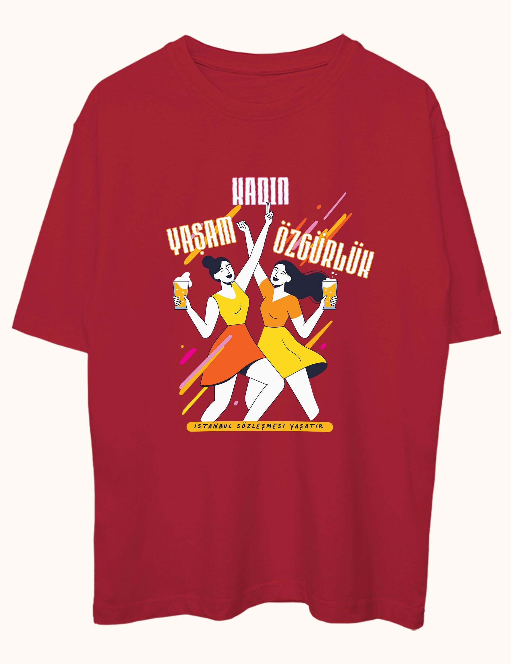 Kadın, yaşam, özgürlük!, Oversize Tişört