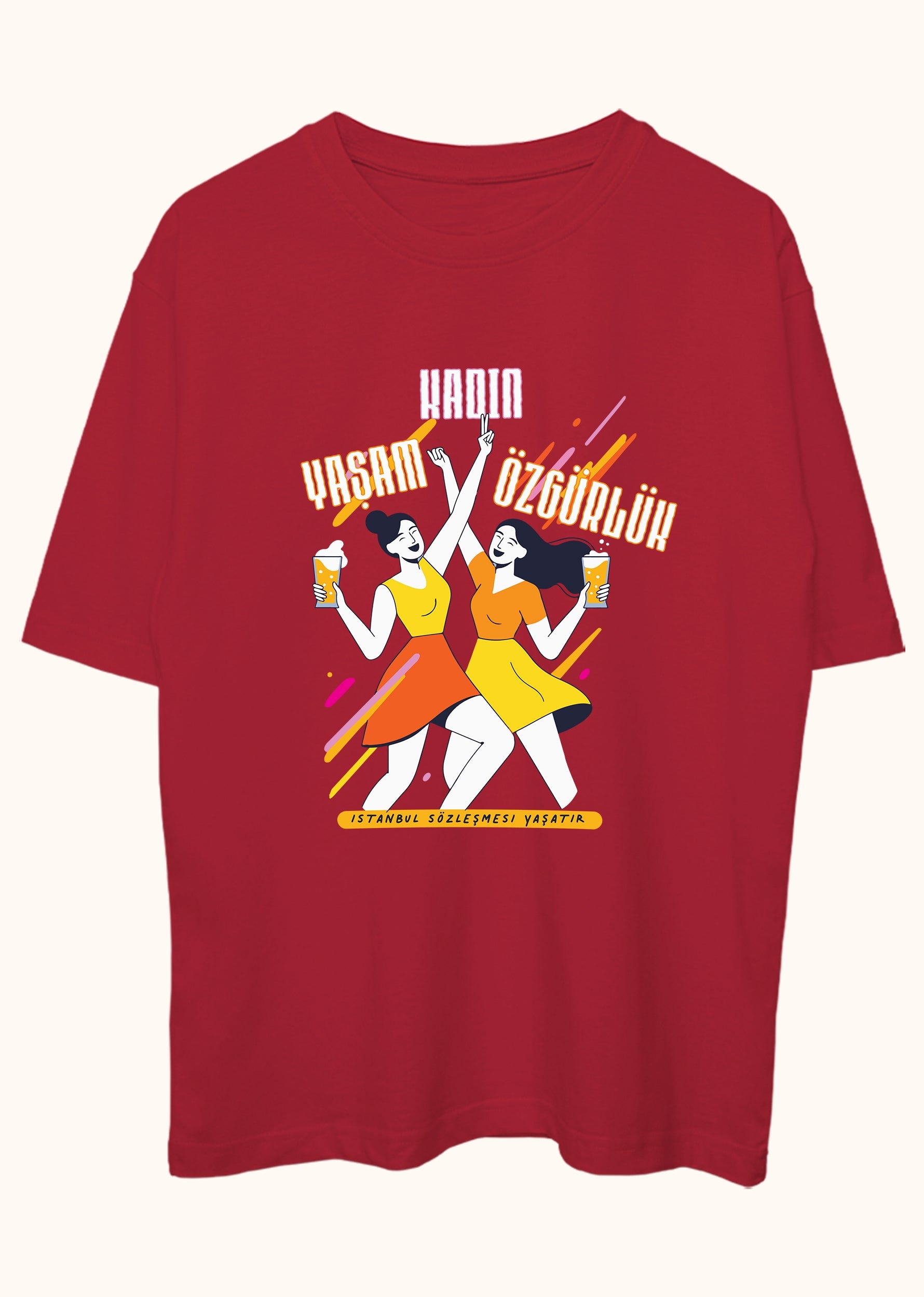 Kadın, yaşam, özgürlük!, Oversize Tişört