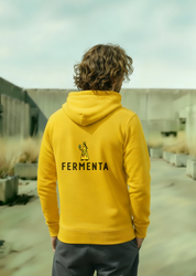 Fermenta, Oversize Unisex Kapüşonlu Sweatshirt