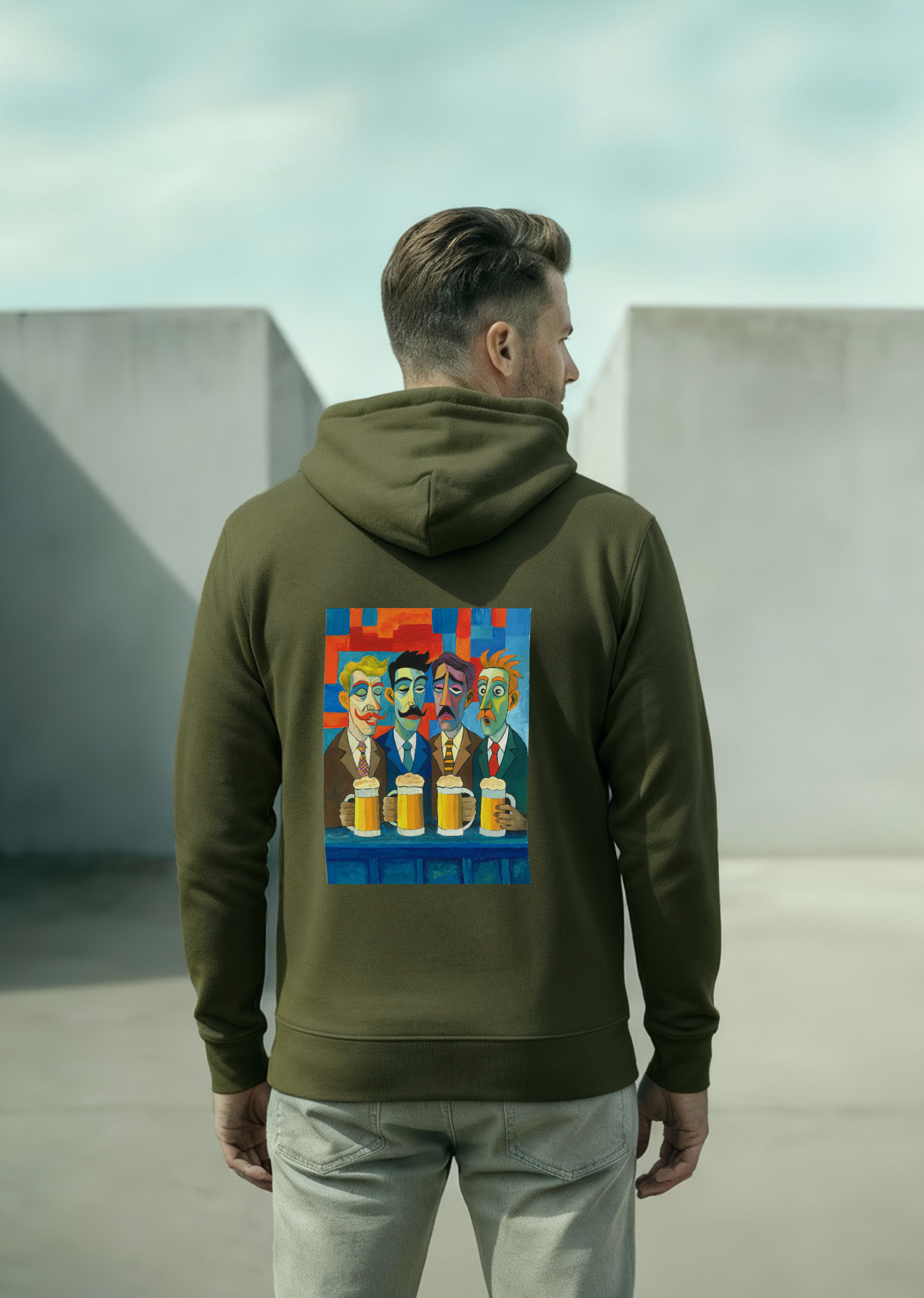 Toplantıdan Kaçanlar Kulübü, Oversize Unisex Kapüşonlu Sweatshirt