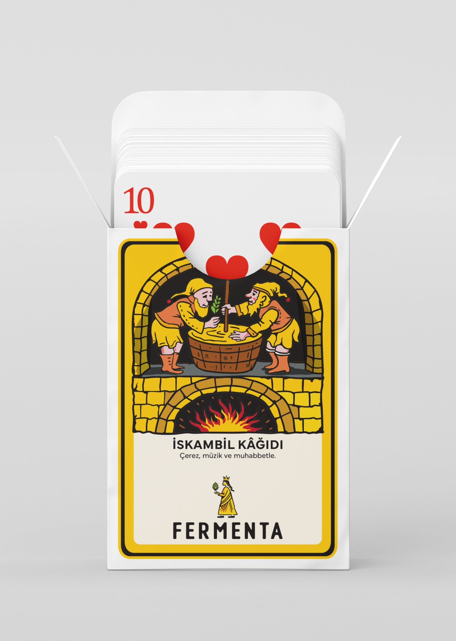 Kazan-Kazan İskambil Kâğıdı, Beyaz