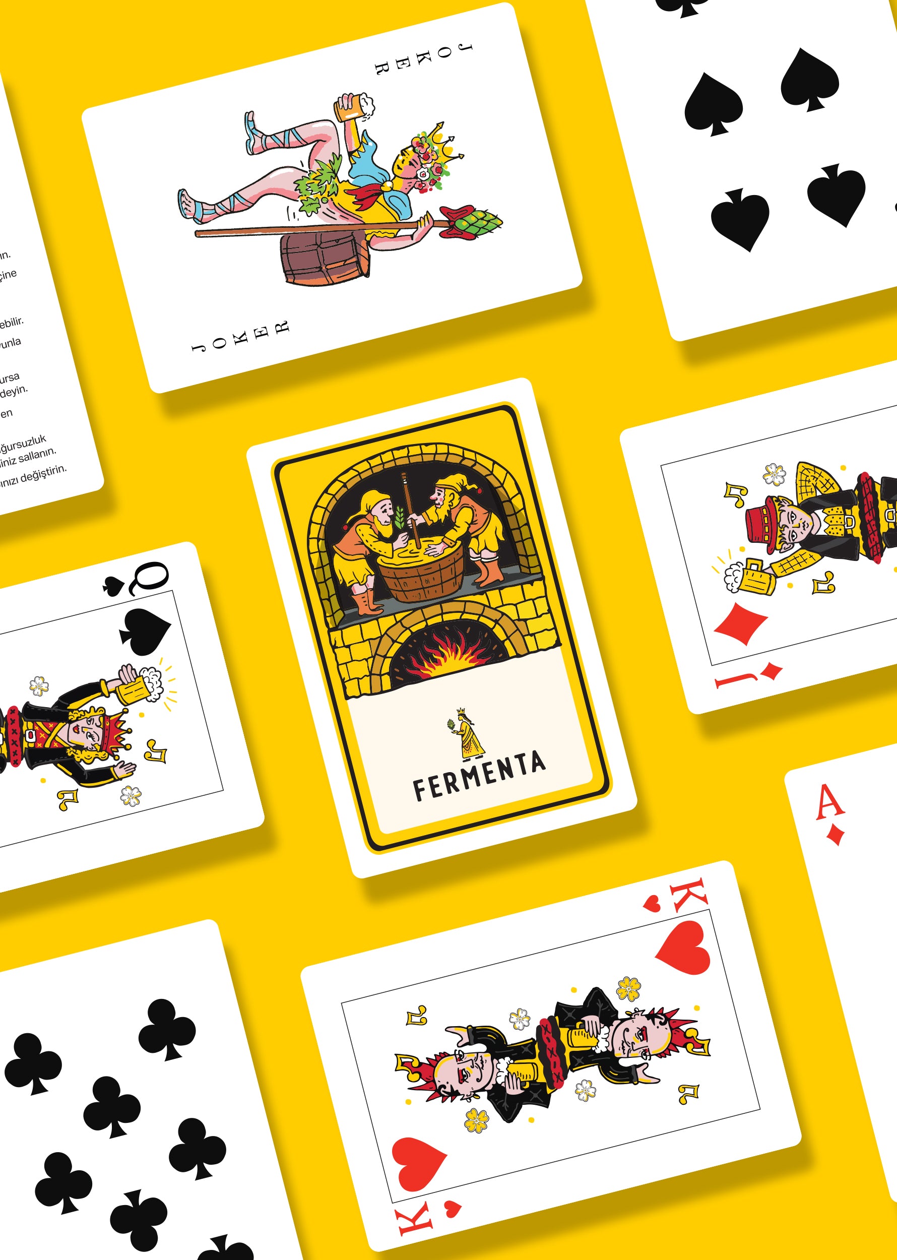 Kazan-Kazan İskambil Kâğıdı, Beyaz