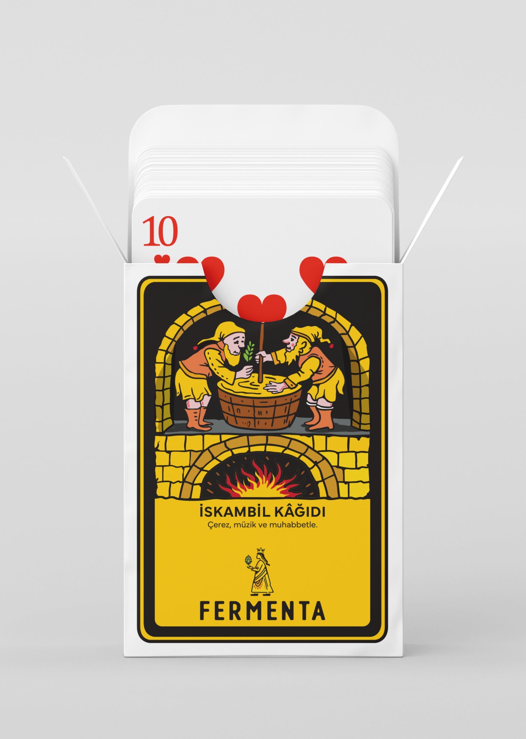 Kazan-Kazan İskambil Kâğıdı, Sarı