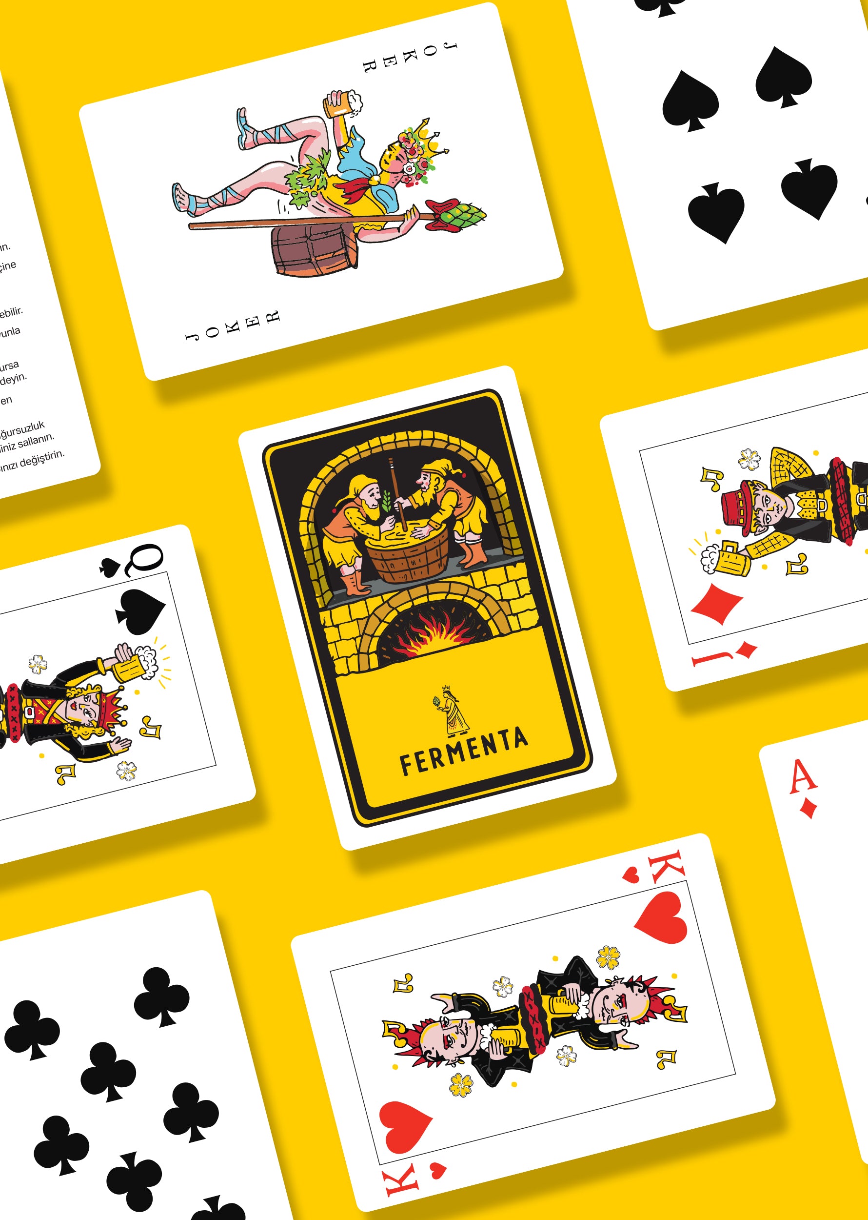 Kazan-Kazan İskambil Kâğıdı, Sarı