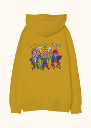 Ken Taç Dis, Oversize Unisex Kapüşonlu Sweatshirt