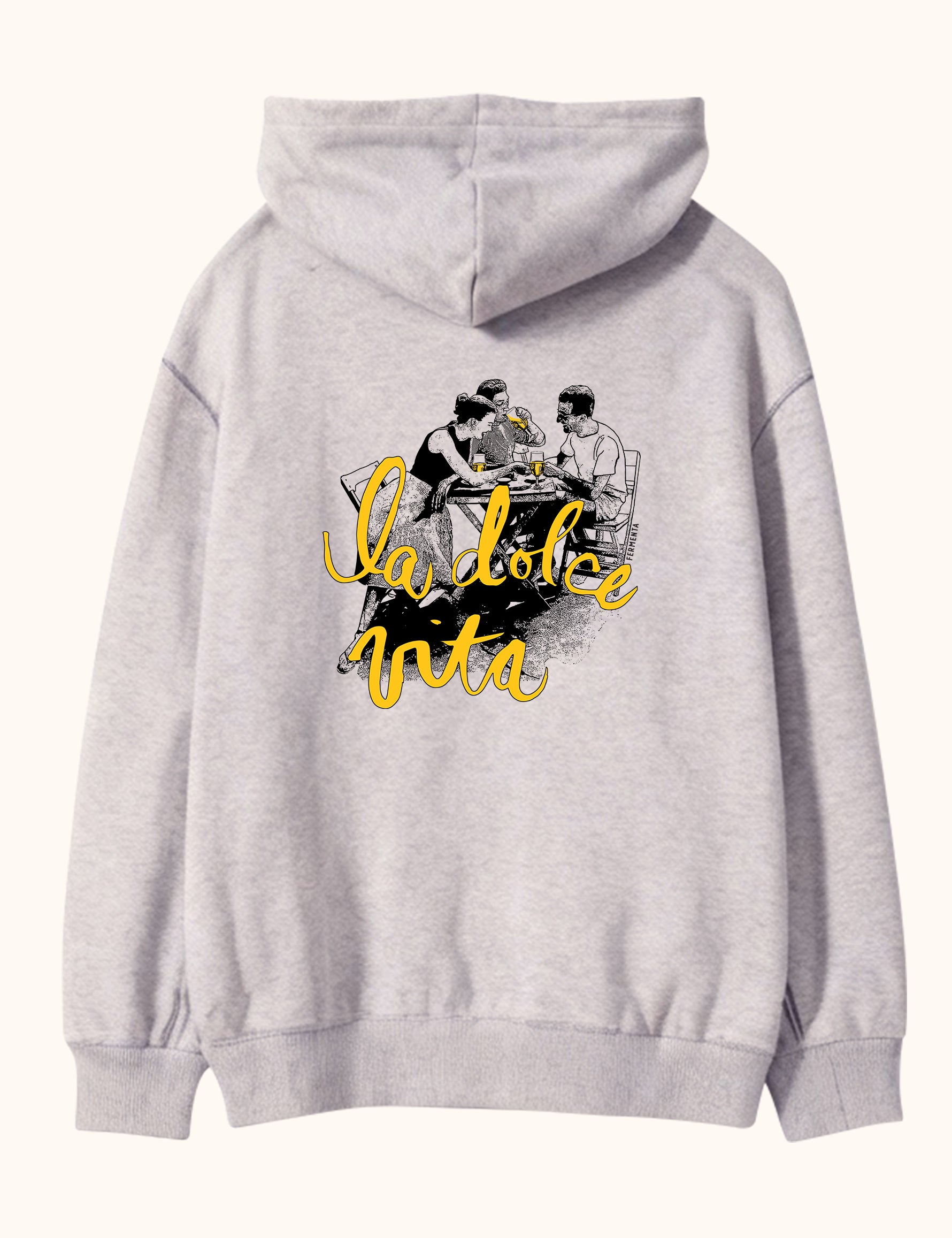 La dolce vita, Oversize Unisex Kapüşonlu Sweatshirt