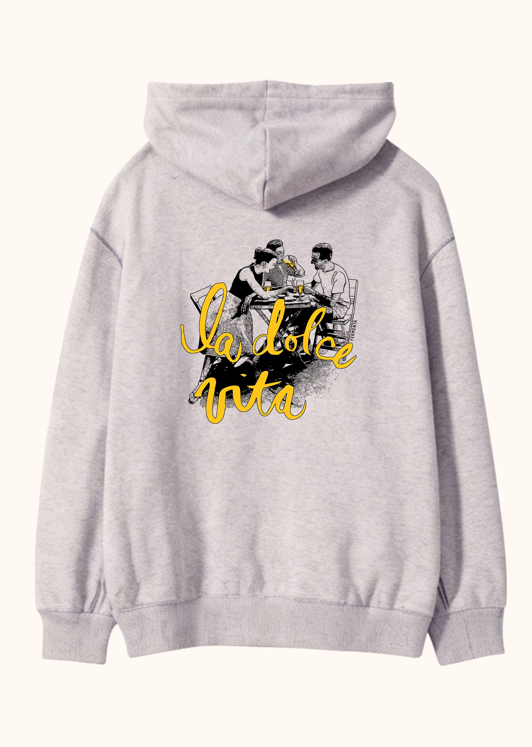 La dolce vita, Oversize Unisex Kapüşonlu Sweatshirt