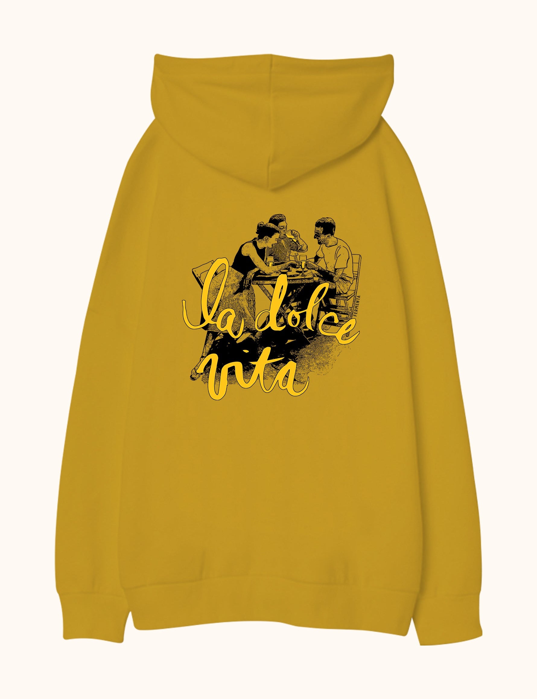 La dolce vita, Oversize Unisex Kapüşonlu Sweatshirt