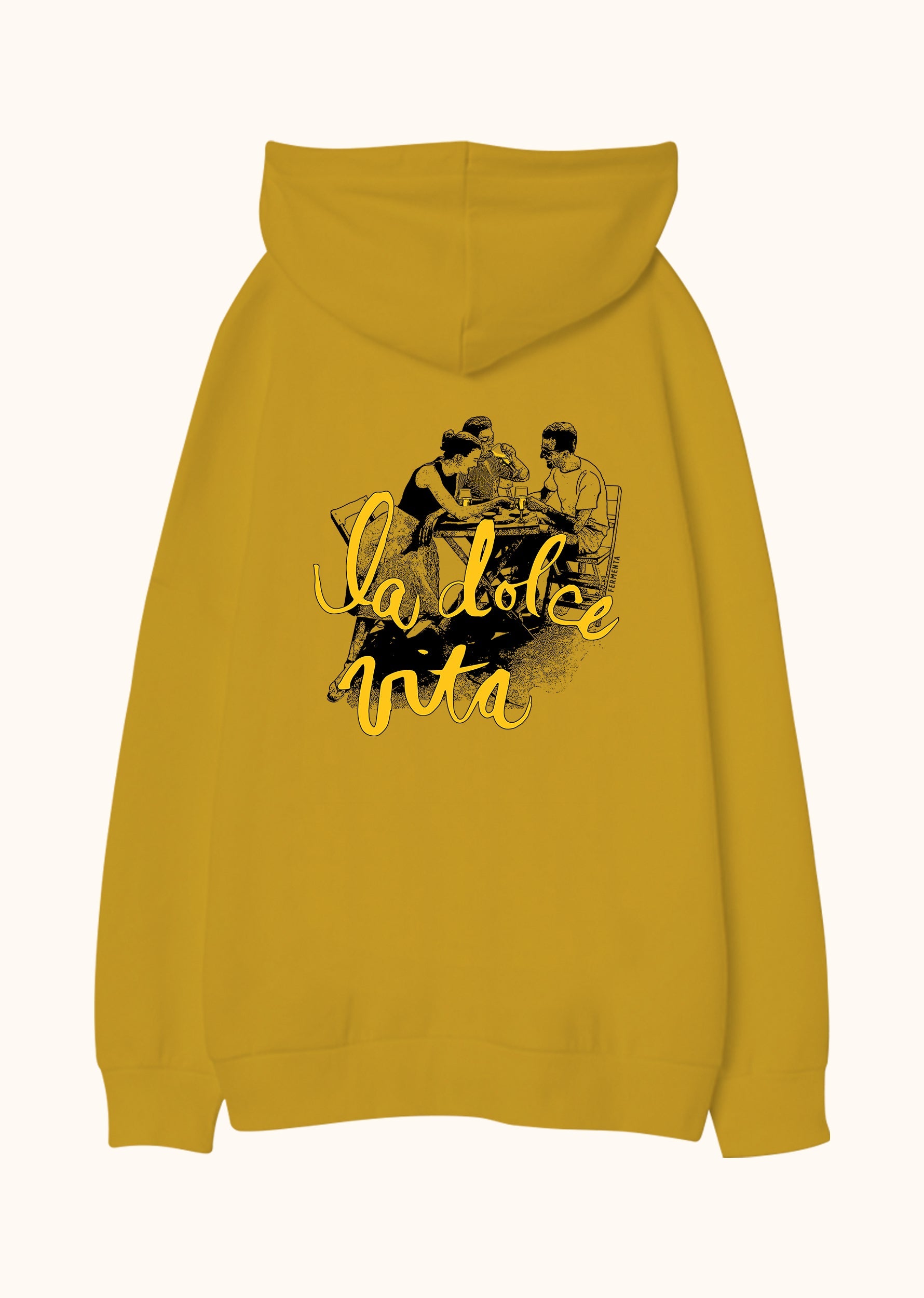 La dolce vita, Oversize Unisex Kapüşonlu Sweatshirt