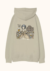 Let them drink beer, Oversize Unisex Kapüşonlu Sweatshirt