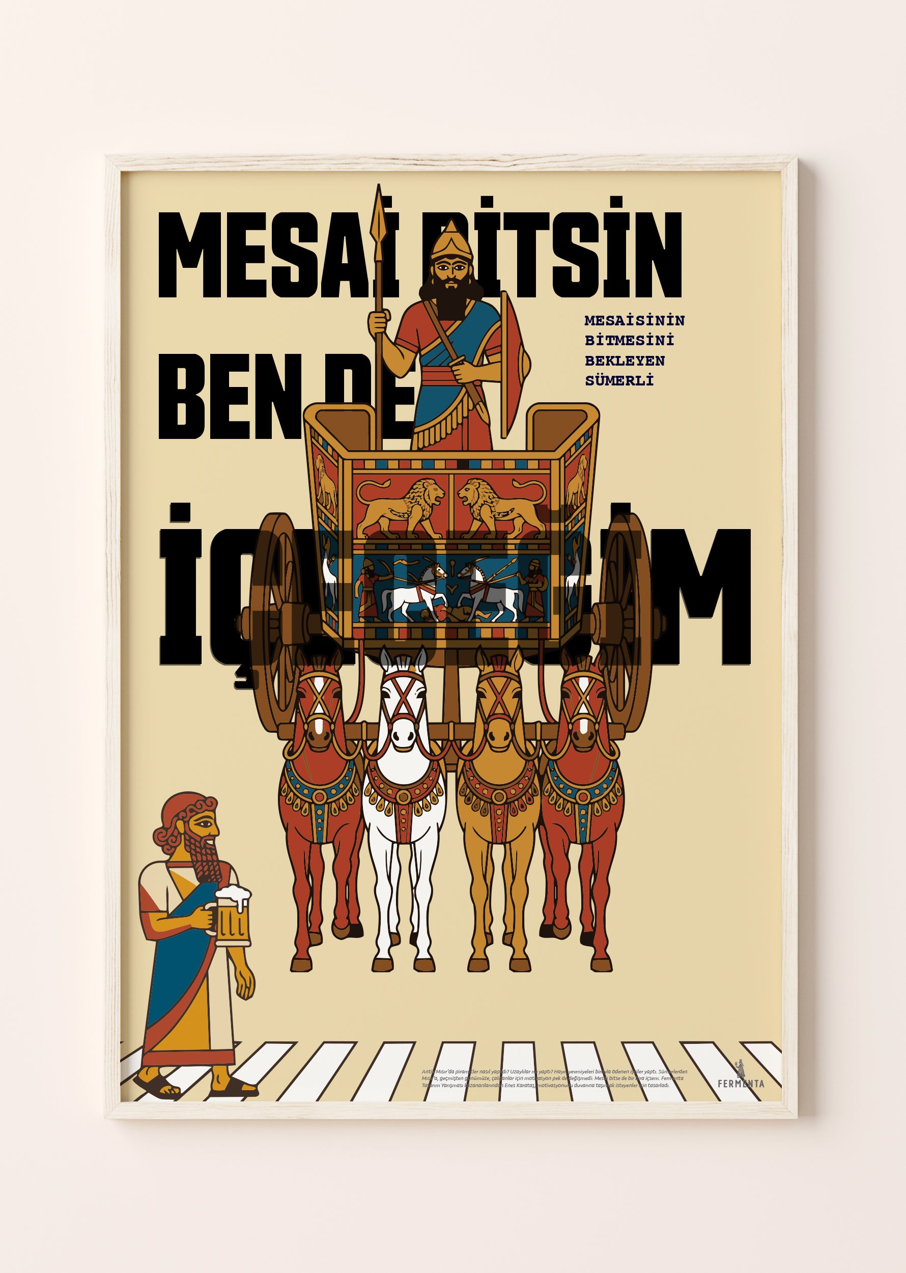 Mesai bitsin, ben de içeceğim, Poster