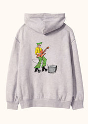 Minty Punky, Oversize Unisex Kapüşonlu Sweatshirt
