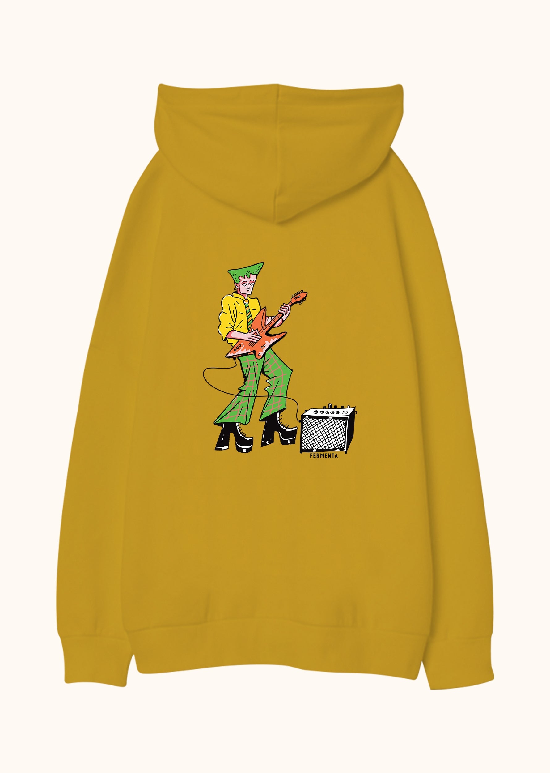 Minty Punky, Oversize Unisex Kapüşonlu Sweatshirt