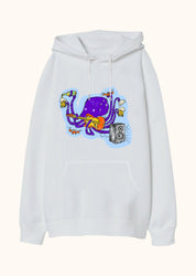 On Parmağında On Marifet, Oversize Unisex Kapüşonlu Sweatshirt