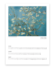 Dört Mevsim 2026 Klasik Sanat Takvimi Seti