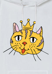 Rule n’ Purr, Oversize Unisex Kapüşonlu Sweatshirt