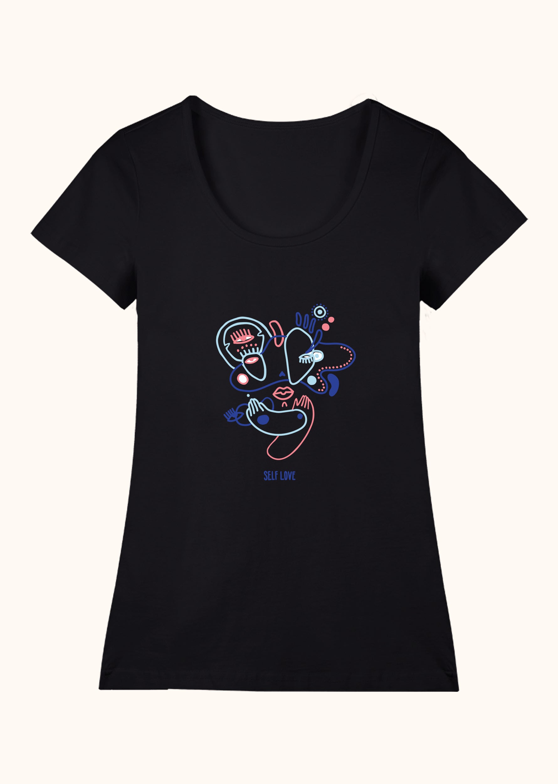 Self Love, Geniş Yaka Tişört