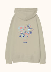 Self Love, Oversize Unisex Kapüşonlu Sweatshirt
