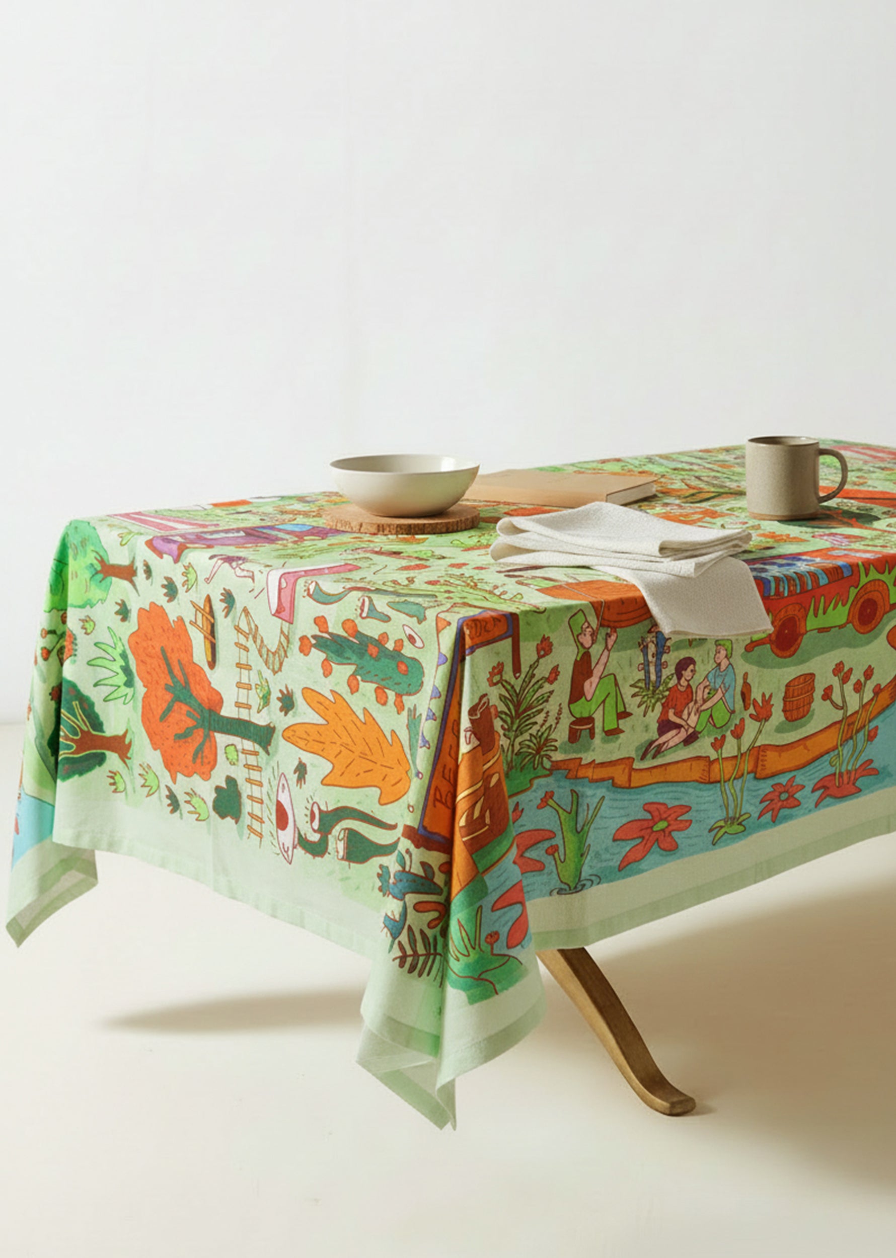 Şerbetçiotu Panayırı, Masa Örtüsü (165x220)