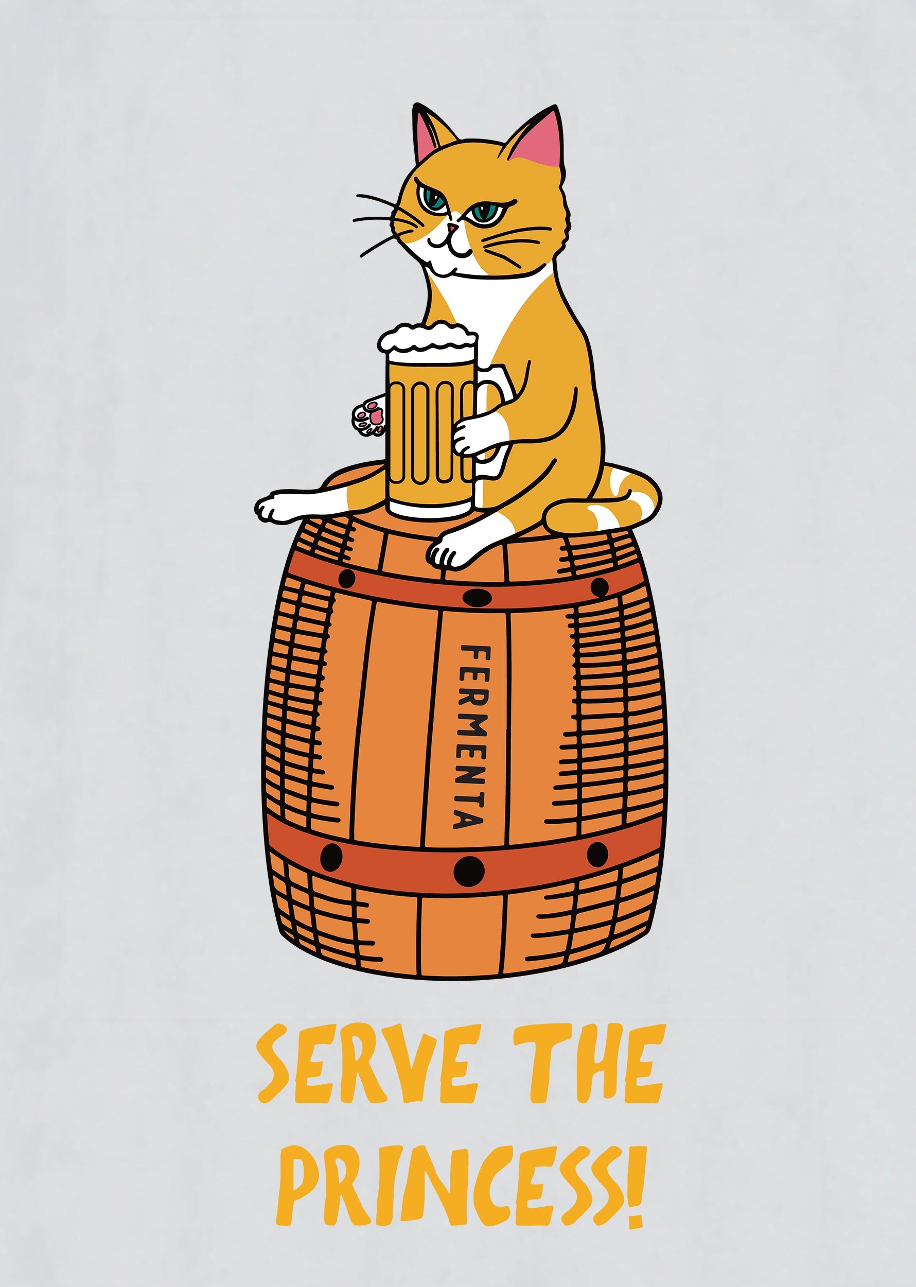 Serve the Princess, Oversize Unisex Kapüşonlu Sweatshirt