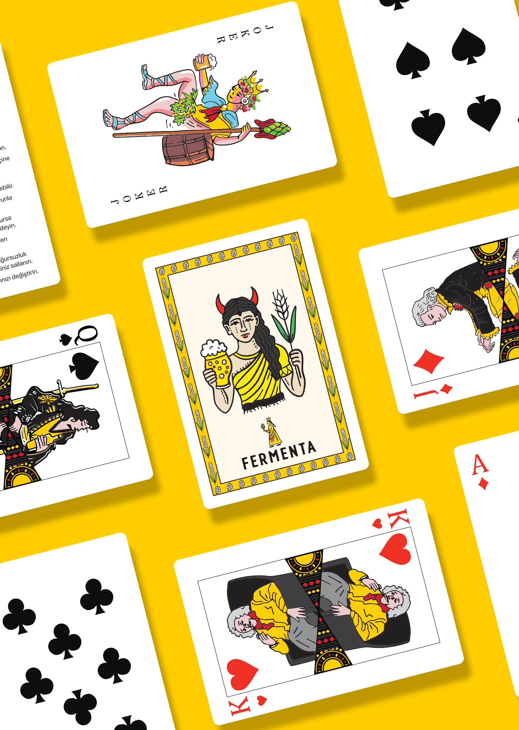 Siduri İskambil Kâğıdı, Krem