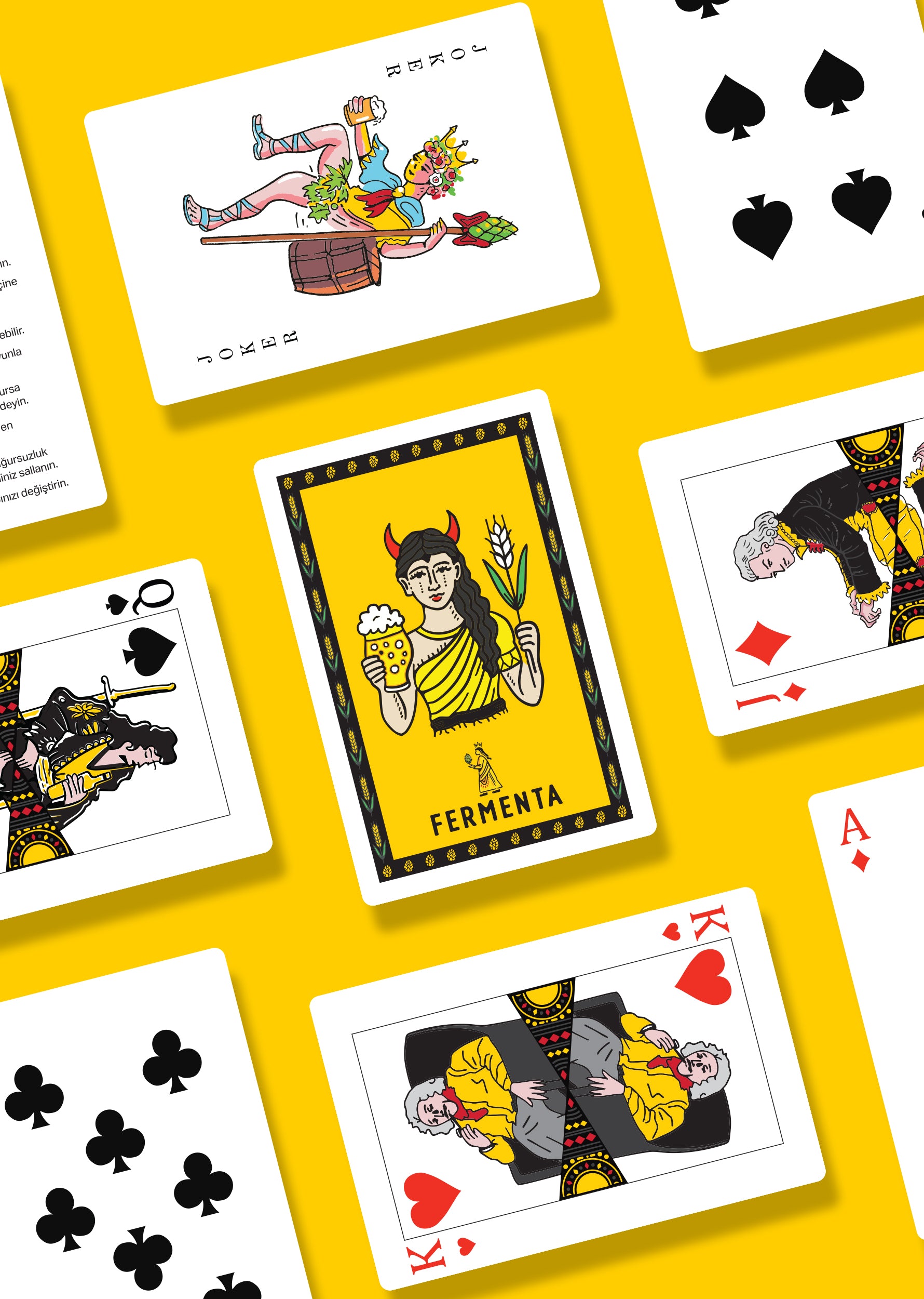 Siduri İskambil Kâğıdı, Sarı