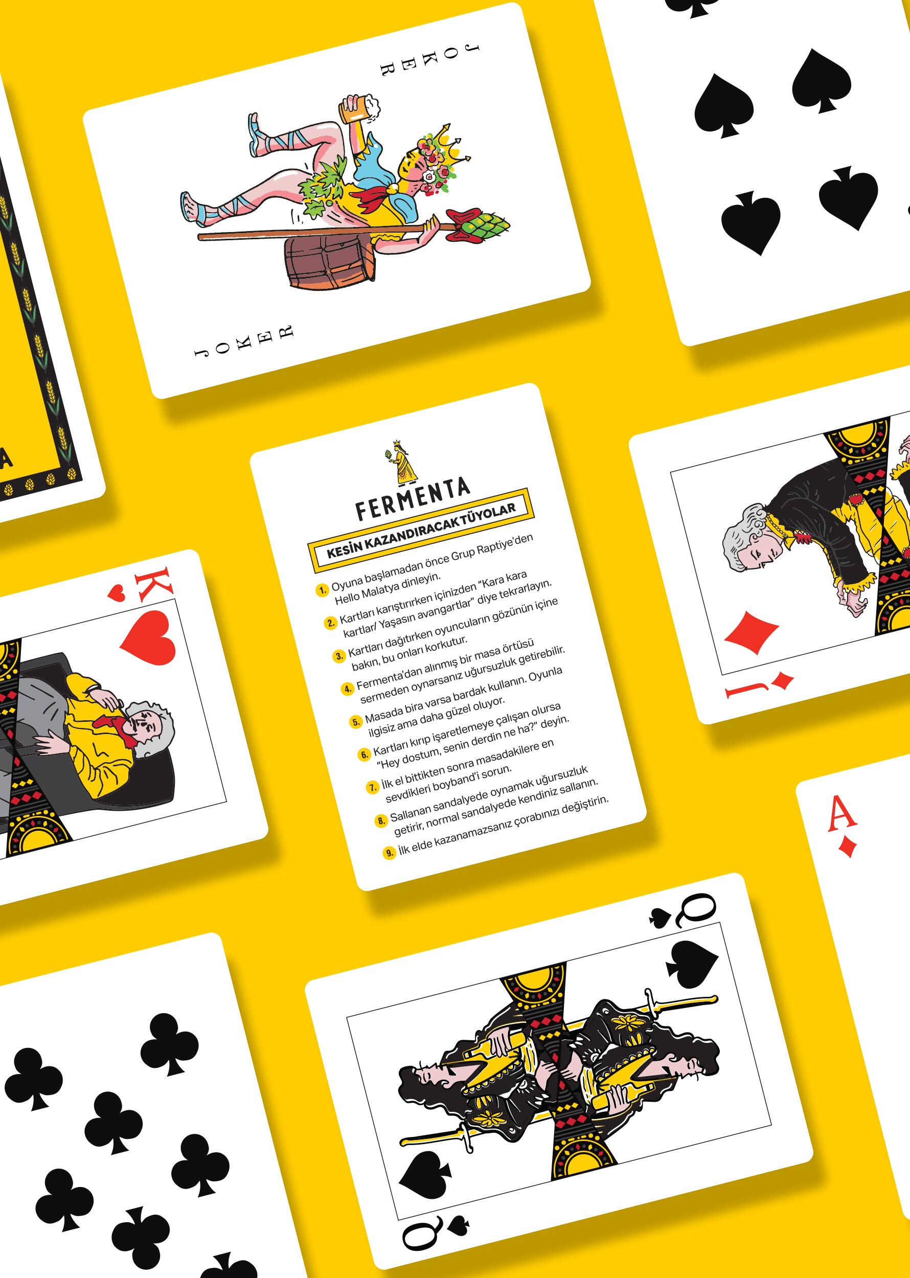 Siduri İskambil Kâğıdı, Sarı