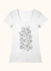 Son bira, Geniş Yaka Tişört