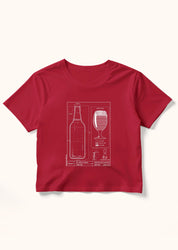 Teknik Bira Bardağı, Crop Tişört