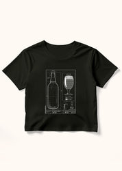 Teknik Bira Bardağı, Crop Tişört