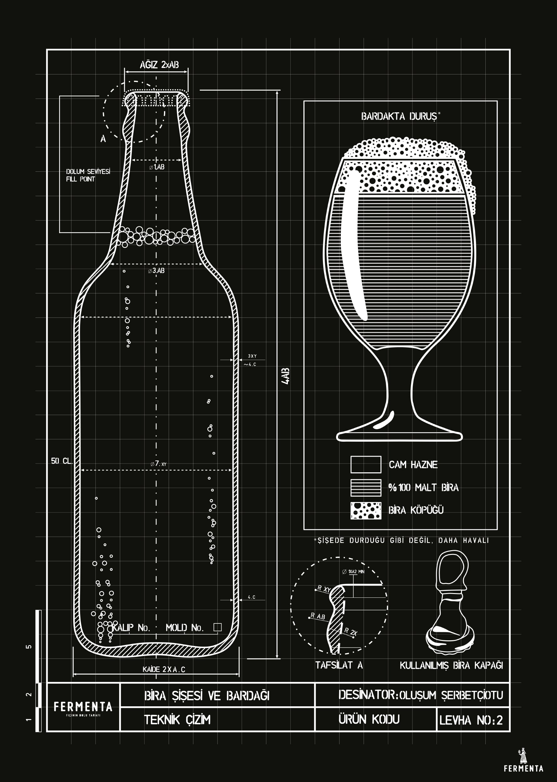 Teknik Bira Bardağı, Puzzle (1000 parça)