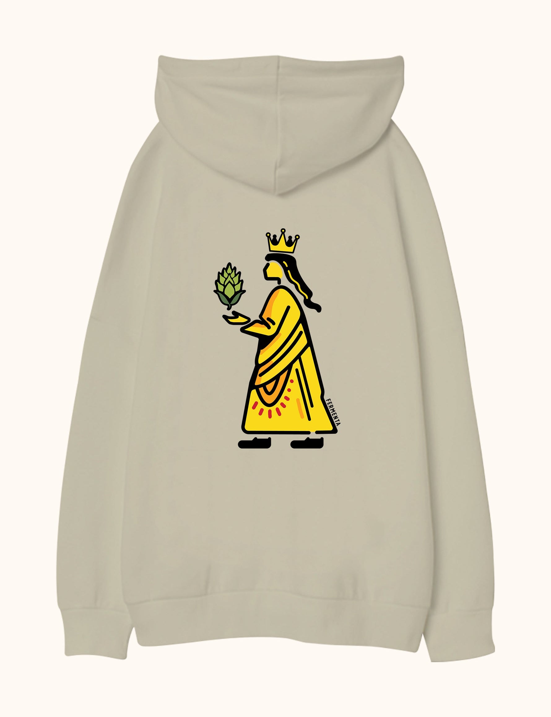 Tenedoslu Zelda, Oversize Unisex Kapüşonlu Sweatshirt
