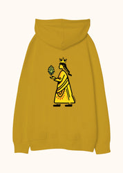 Tenedoslu Zelda, Oversize Unisex Kapüşonlu Sweatshirt